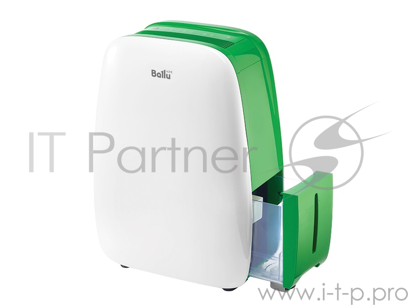 Осушитель воздуха BALLU BDH-20L, осушение 20 л/сутки, мощность 265 вт., S-24 м?., габариты (В*Ш*Г): 494х357x210 мм., сенсорное управление