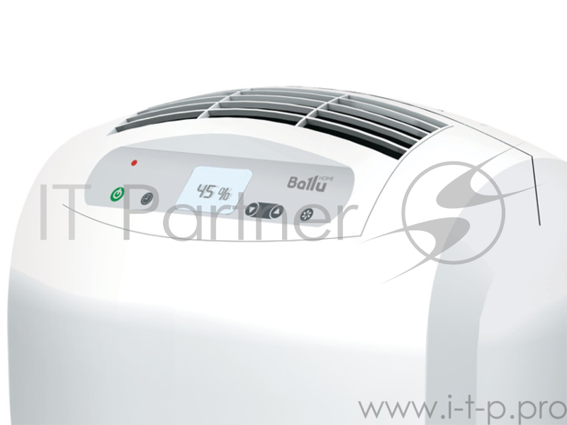 Осушитель воздуха BALLU BDH-30L, осушение 30 л/сутки, мощность 530 вт., S-30 м?., габариты (В*Ш*Г): 612х390x274 мм, сенсорное управление, бело-зеленый