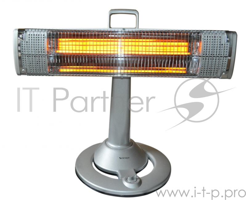 Карбоновый обогреватель ZENET ZET-505, мощность 450/900 Вт., S-30 м?, вращение 90°
