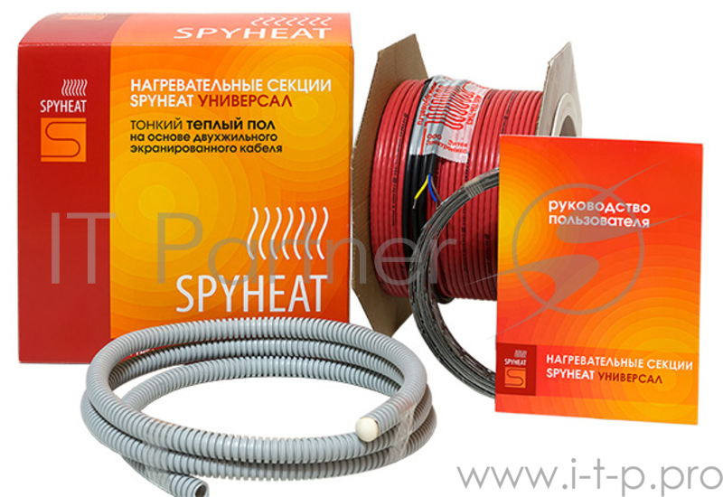 Теплый пол SPYHEAT SHFD-12- 170 на катушке площадь укладки 1.0-1.5кв.м мощность 170Вт