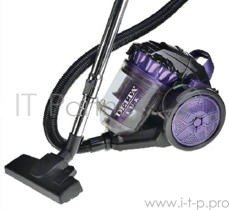 Пылесос DELTA LUX DL-0830 фиолетовый