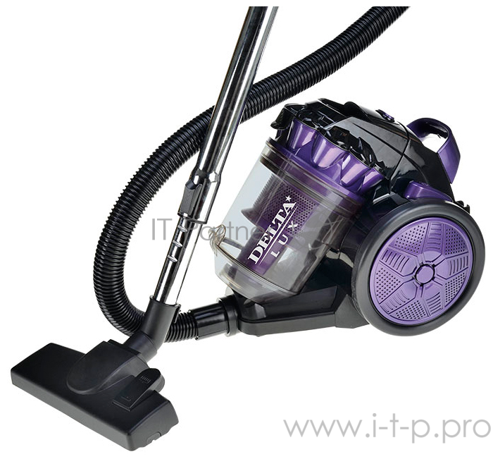 Пылесос DELTA LUX DL-0830 фиолетовый