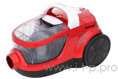 Пылесос WILLMARK VC-2067CY (циклон, красный, трубка телескопическая металлическая, 2000Вт)