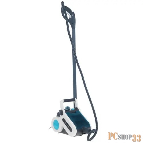 Пароочиститель ручной Kitfort КТ-917 1500Вт голубой