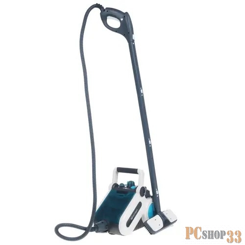 Пароочиститель ручной Kitfort КТ-917 1500Вт голубой