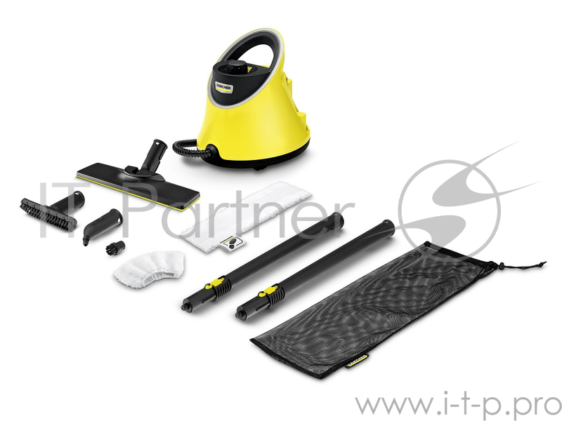 Пароочиститель Karcher SC 2 Deluxe EU, напольный, 1500Вт, давление 3.2 бар