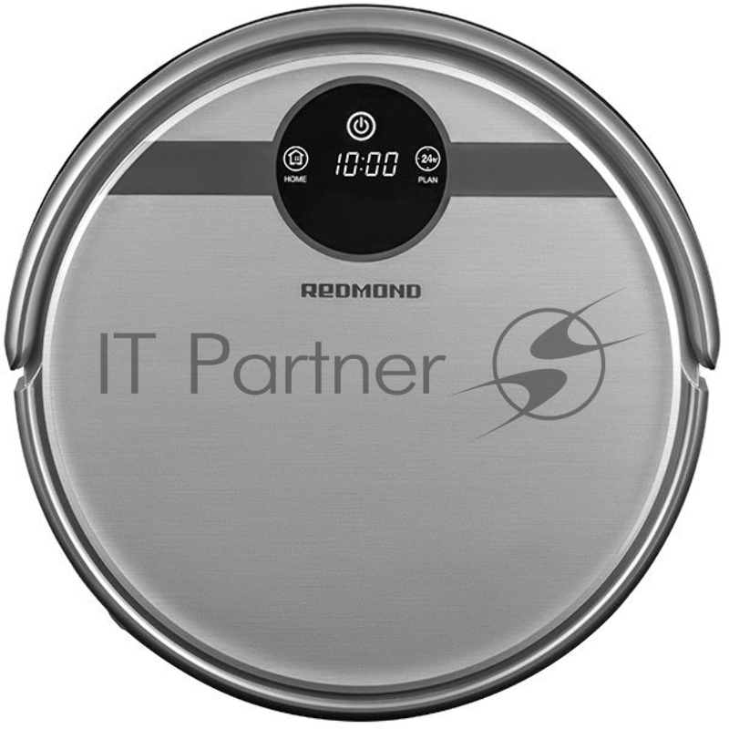 Пылесос-робот Redmond RV-R500 15Вт серебристый/черный
