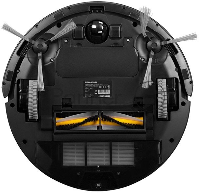 Пылесос-робот Redmond RV-R500 15Вт серебристый/черный