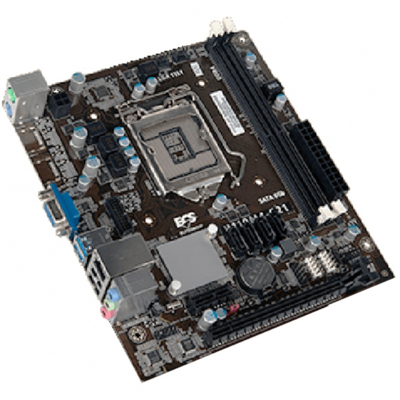 Материнская плата MB EliteGroup (ECS) H110M4-C21, Socket 1151, Intel®H110, 2xDDR4-2133, D-SUB, 1xPCI-Ex16, 1xPCI-Ex1, 4xSATA3, 6 Ch Audio, GLan, (2+2)xUSB2.0, (2+2)xUSB3.0, 2xPS/2, mATX