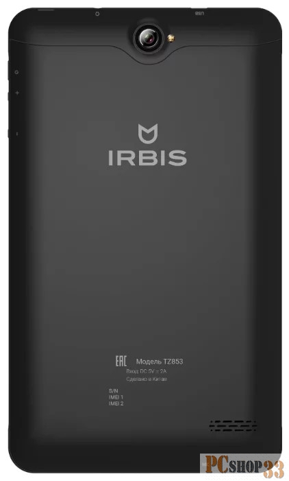 Планшет IRBIS TZ853 3G Black (8
