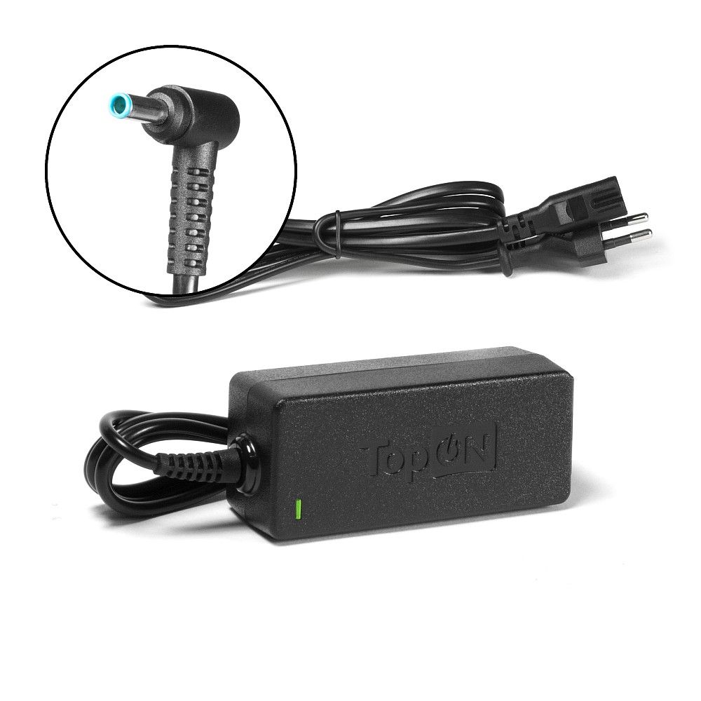 Зарядное устройство для ультрабука TopON TOP-DL45 Dell XPS 12 Duo, 13, Inspiron 11, 13, 14, 15, Venue 11 Pro, HP Split 13 Series. 19.5V 2.31A