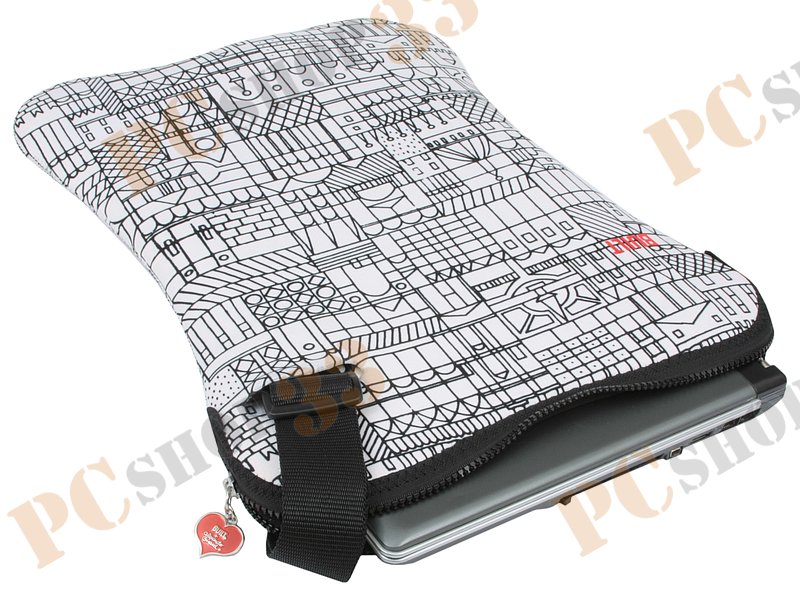 Сумка BUILT Laptop Sling E-GS15-GRT наплечная для ноутбука 14-15, Retrospective