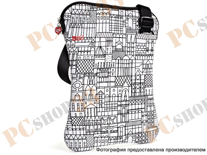 Сумка BUILT Laptop Sling E-GS15-GRT наплечная для ноутбука 14-15, Retrospective