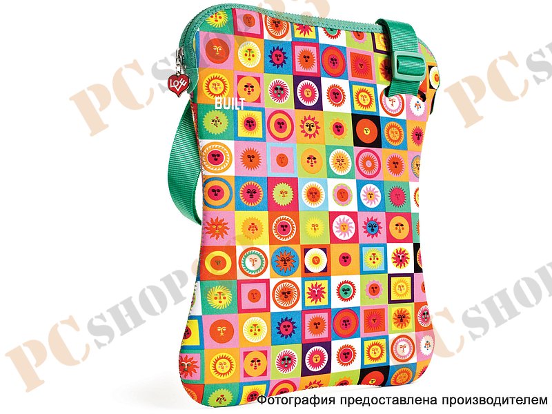 Сумка BUILT Laptop Sling E-GS15-GLF наплечная для ноутбука 14-15, La Fonda