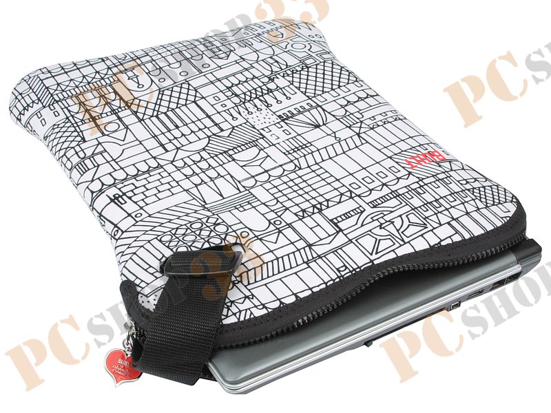 Сумка BUILT Laptop Sling E-GS13-GRT наплечная для ноутбука 12-13, Retrospective