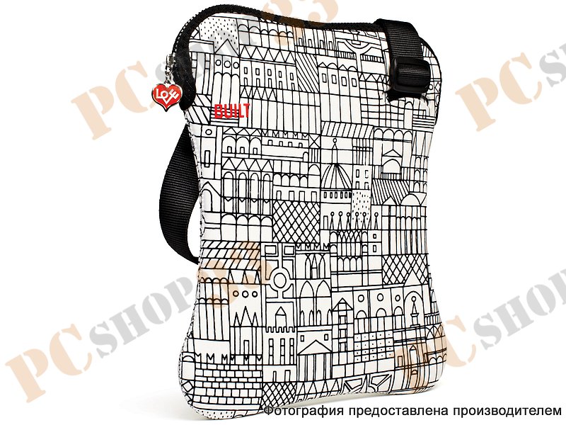 Сумка BUILT Laptop Sling E-GS13-GRT наплечная для ноутбука 12-13, Retrospective