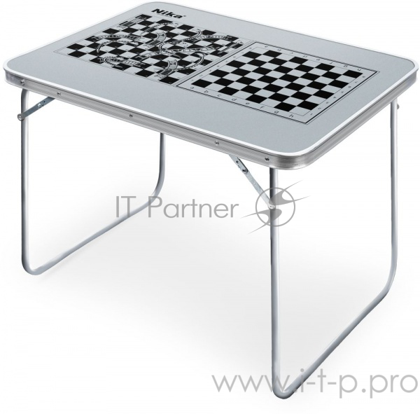 Стол НИКА ССТ-5/И складной игровой, металик