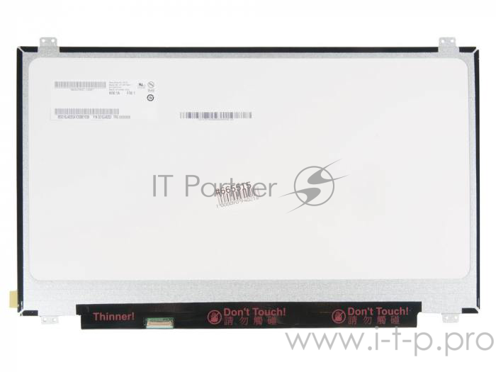 Матрица 17.3 Matte B173RTN02.1, WXGA++ HD+ 1600x900, 30 Lamels DisplayPort, cветодиодная (LED)