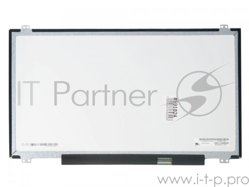 Матрица 15.6 Glare LP156WHU (TP)(G1), WXGA HD 1366x768, 30 Lamels DisplayPort, cветодиодная, UP-DOWN BKT