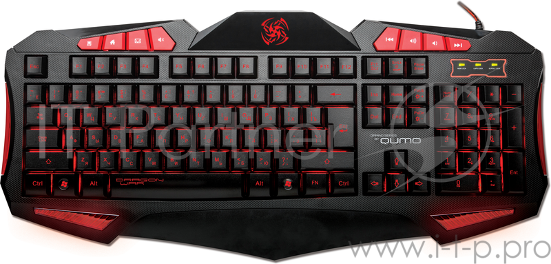 Клавиатуры, мыши Игровая клавиатура Qumo Axe 20796