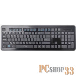 Клавиатура Oklick 540S black USB slim Multimedia 337453