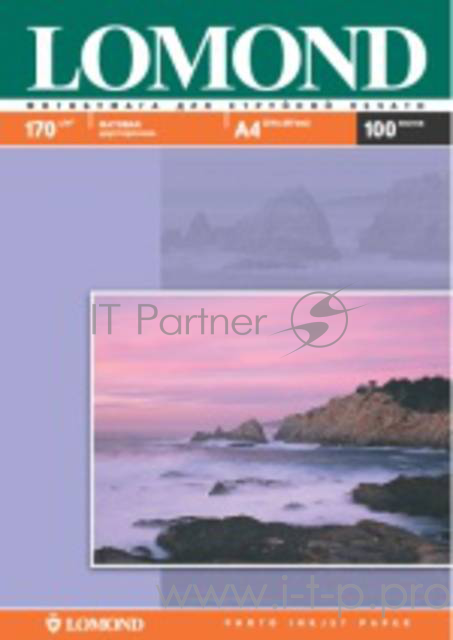Бумага LOMOND 0102006 Матовая бумага 2х A4, 170г/м2, 100 листов