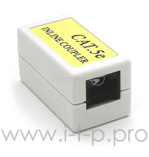 Коннектор Gembird Соединитель RJ-45F/RJ-45F cat. 5e (NA350)