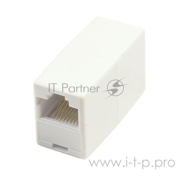 Коннектор Gembird Соединитель TA350/1 {Модуль RJ-45F/RJ-45F проходной, кат. 5e (VTE7713, TA350/1)}
