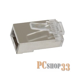 Коннектор Neomax Разъем RJ45 под однож. кабель,Кат.5 (100шт.) экр. 88RB03V2S