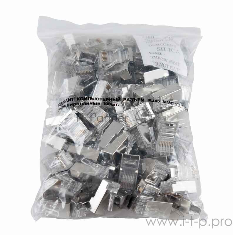 Разъем RJ-45 Rexant (8P8C) под витую пару, FTP, категория 5e
