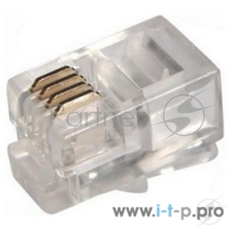 Коннектор Proconnect (05-1001-3) Джек телефонный 4P4C (100 шт.)