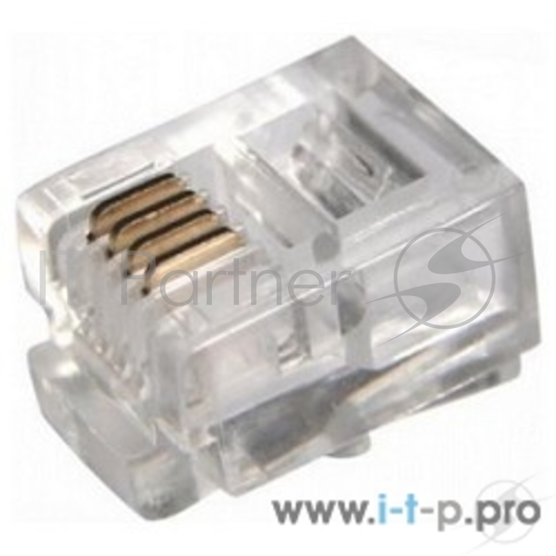 Коннектор Proconnect (05-1012-3) Джек телефонный 6P4C (100 шт.)