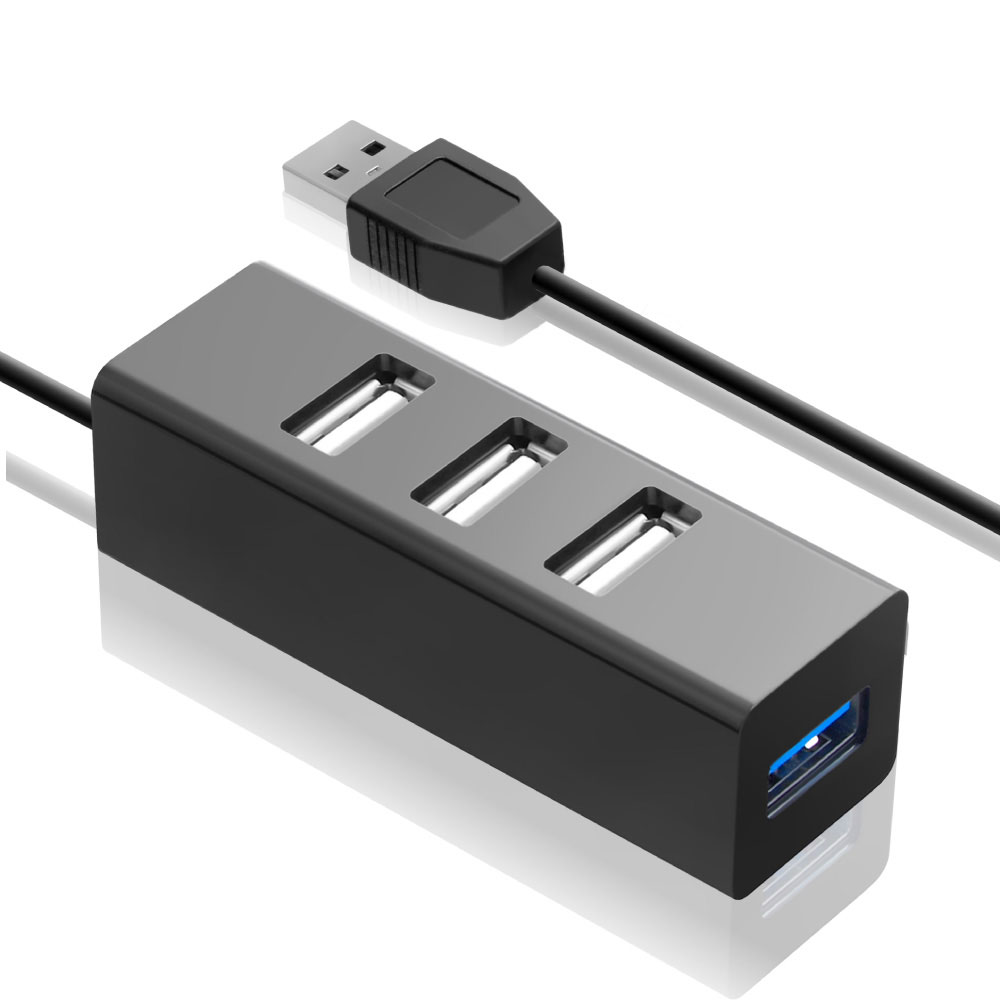 Контроллер HUB GR-339UB Ginzzu USB 3.0/2.0, 4 port (1xUSB3.0+3xUSB2.0)