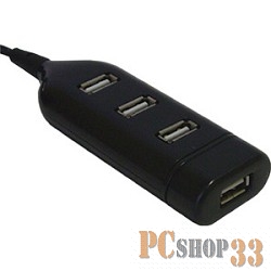 Контроллер ORIENT TA-100 N HUB USB 2.0 4 Port Orient, черный прямоугольный, ret