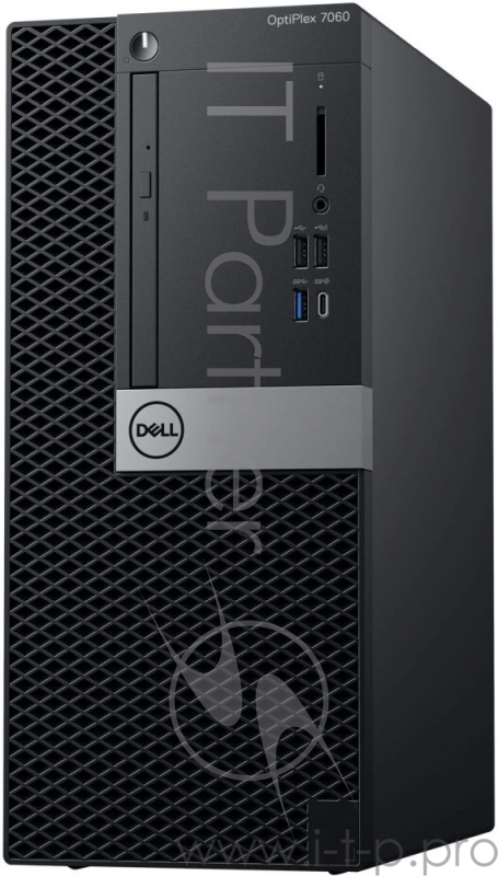 Персональный компьютер ПК Dell Optiplex 7060 MT Core i7-8700 (3,2GHz) 16GB (2x8GB) DDR4 ,512GB SSD,Intel UHD 630,W10 Pro,3years NBD