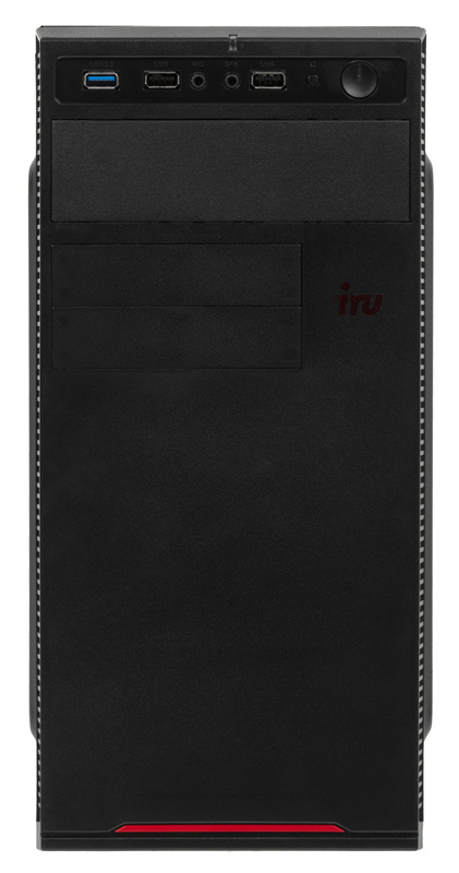 ПК IRU Home 224 MT Ath 200GE (3.2)/4Gb/500Gb 7.2k/Vega 3/Free DOS/GbitEth/400W/черный