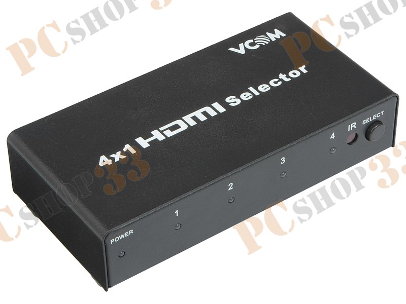 Переключатель HDMI VCOM DD434, 4 порта