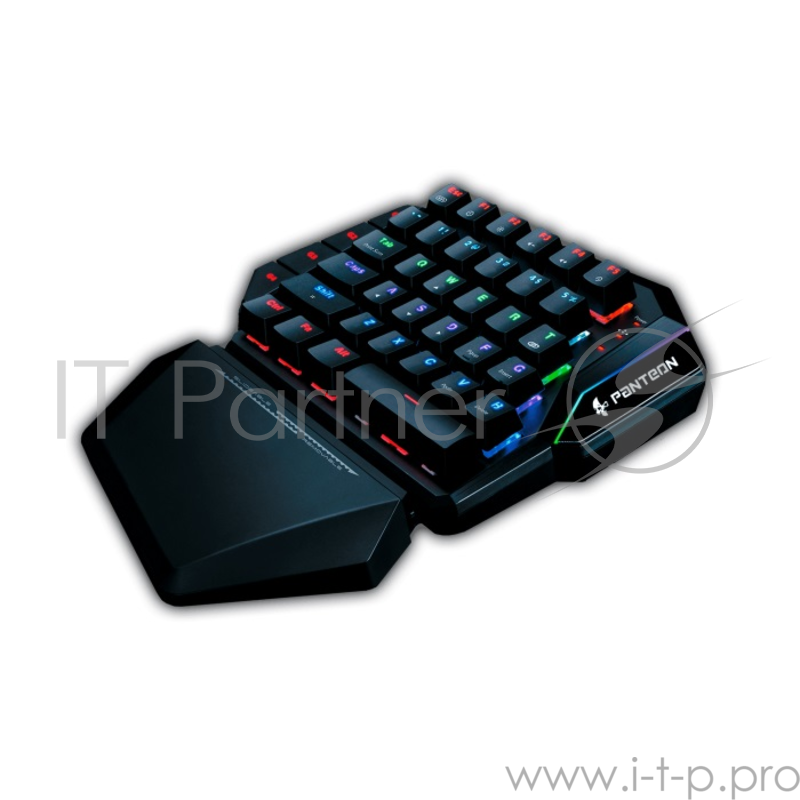 Проводная профессиональная игровая программируемая механическая клавиатура Jet.A Panteon T7 LED, USB