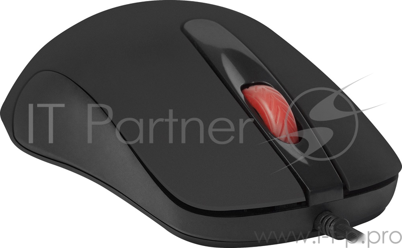 Проводная оптическая мышь Defender Ultra Classic MB-280 7цветов,3кнопки,1000dpi,черный