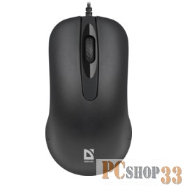 Проводная оптическая мышь Defender Classic MB-230 3кнопки,1000dpi,черный