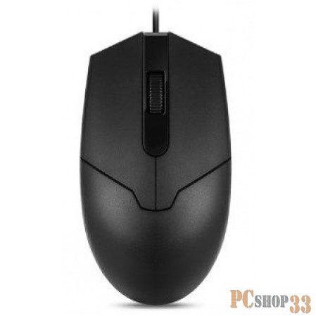 Мышь SVEN RX-30 USB чёрная (2+1кл. 1000DPI, цвет. картон, каб. 2м.