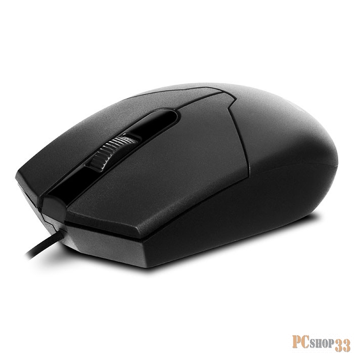 Мышь SVEN RX-30 USB чёрная (2+1кл. 1000DPI, цвет. картон, каб. 2м.