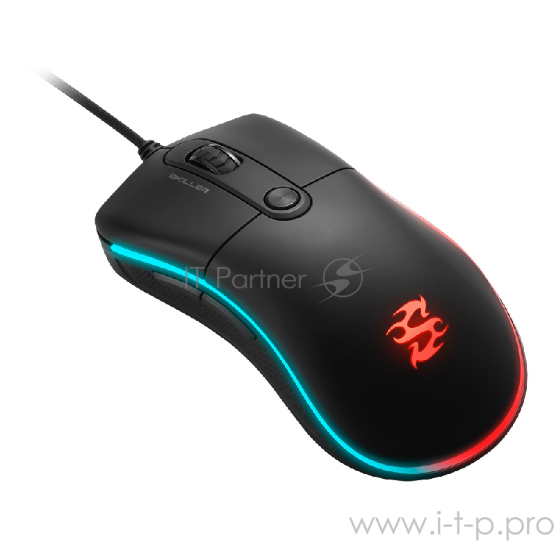 Игровая мышь Sharkoon Skiller SGM2 (6 кнопок, 6400 dpi, USB, RGB подсветка)