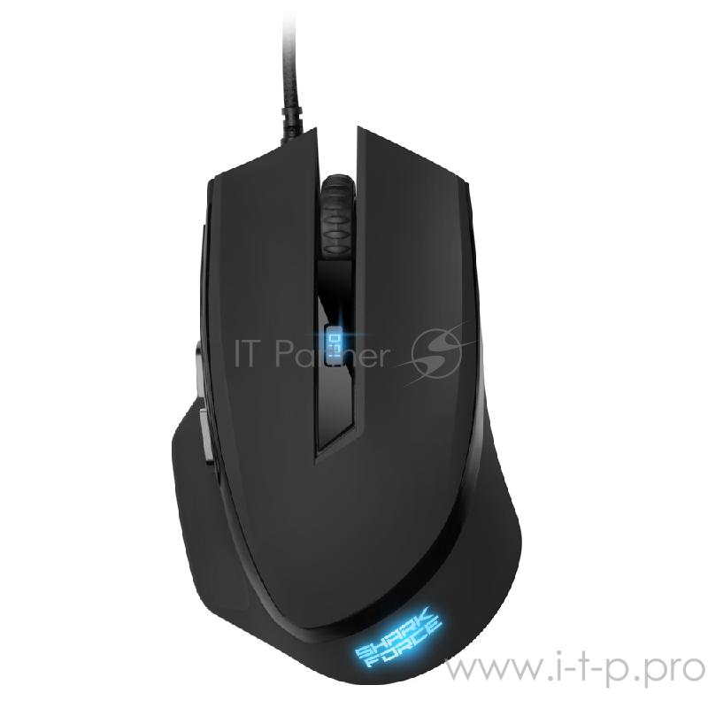 Игровая мышь Sharkoon SHARK Force black (6 кнопок, 1600 dpi, USB)