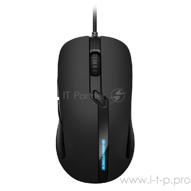 Игровая мышь Sharkoon SHARK FORCE PRO Black (6 кнопок, 3200 dpi, USB)
