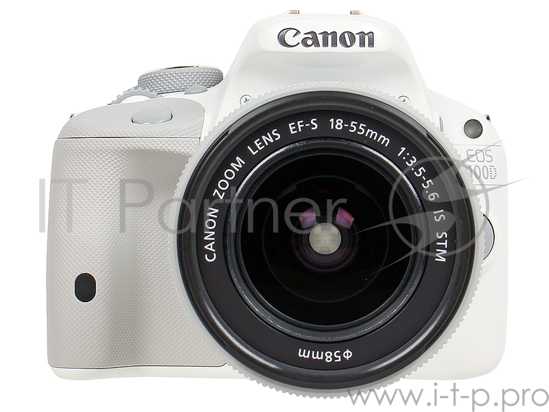 Зеркальный Фотоаппарат Canon EOS 100D белый 18Mpix EF-S 18-55mm f/3.5-5.6 IS STM 3