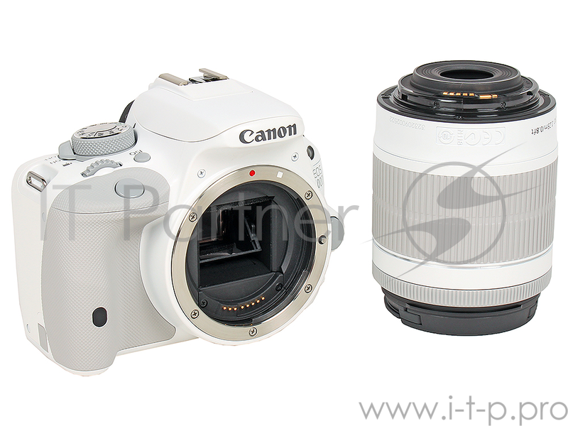 Зеркальный Фотоаппарат Canon EOS 100D белый 18Mpix EF-S 18-55mm f/3.5-5.6 IS STM 3