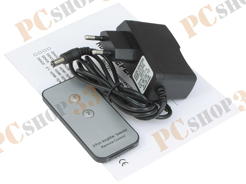 Переключатель HDMI VCOM DD432, 2 порта