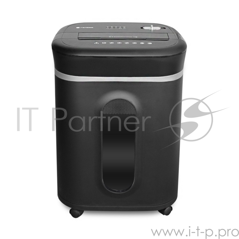 Шредер ГЕЛЕОС УМ28-4, DIN P-4 (4 ур-нь секр.), фрагмент 3,9х30мм, 19-21 лист (70г/м2), CD/пл.карты/скрепки/скобы, 28 литров