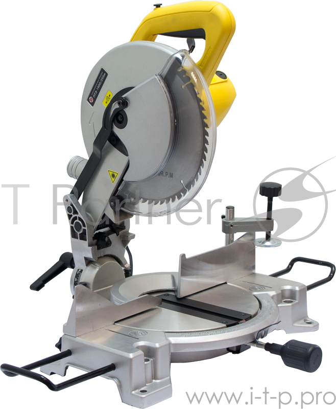 Пила торцовочная КАЛИБР Мастер ПТЭ-1900/255М 1.9кВт 255х25.4/30мм лазерн. напр.